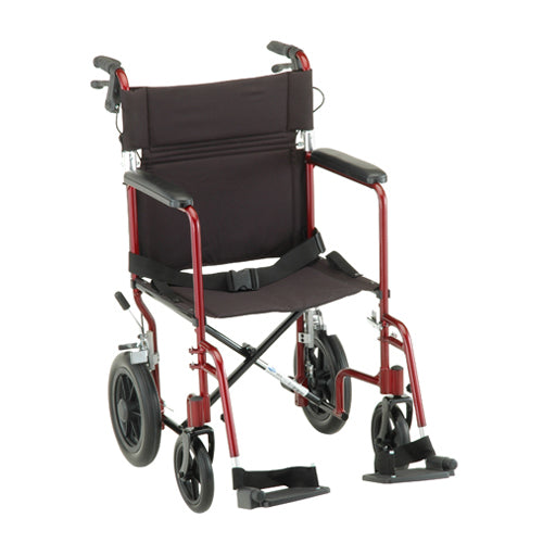 20" Transport Chair with 12″ Rear Wheels (330)