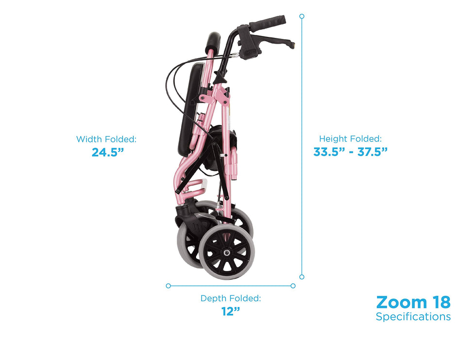 Zoom 18" Rolling Walkers