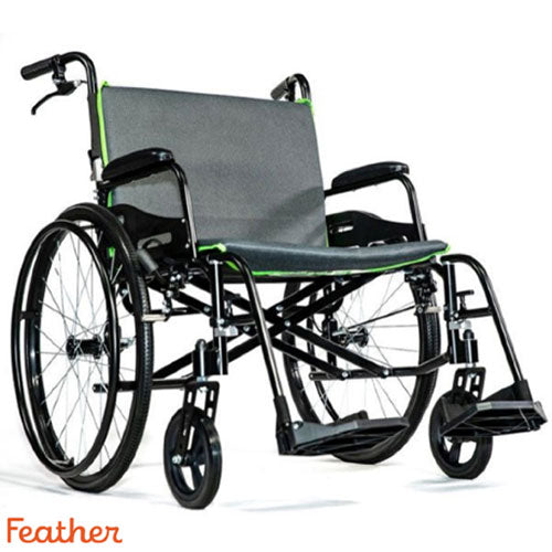 Feather Heavy Duty Wheelchair 22" Nova Medical