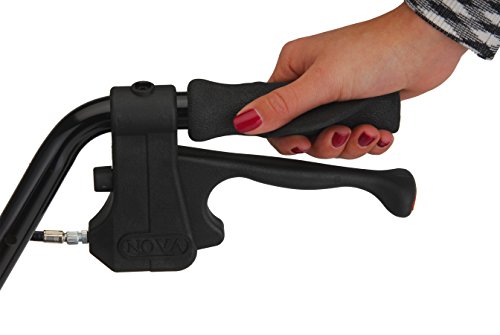 Traveler 3 Wheel Rolling Walker cushioned hand brakes