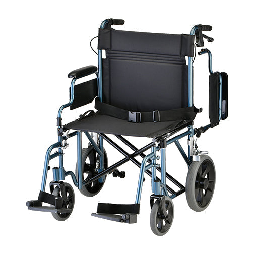 22" Transport Chair with 12″ Rear Wheels (332)