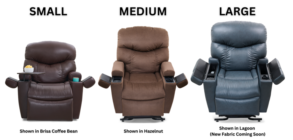 Golden Tech - Lift Recliner Chairs - small medium large - Order Online