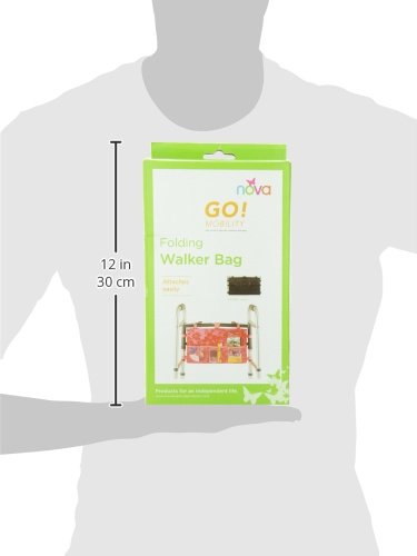 Walker Bag, Tote Bag for Walkers, Universal Fit on All Folding Walkers