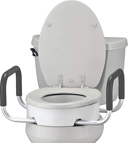 Toilet Seat Riser, Raised Toilet Seat (For Under Seat)