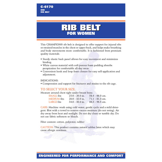 Champion Rib Belt For Women