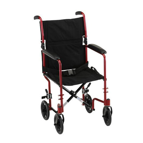 Lightweight Transport Chair 19 inch - Easy Mobility and Comfort
