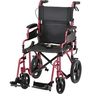 19" Transport Chair with 12″ Rear Wheels