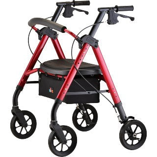 STAR 8 DX HEAVY DUTY EXTRA-WIDE ROLLATOR, 450 LB. WEIGHT CAPACITY