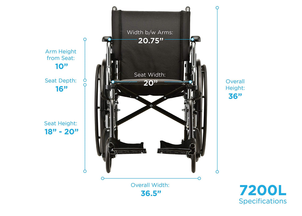 Nova Lightweight Wheelchairs 7000 Series