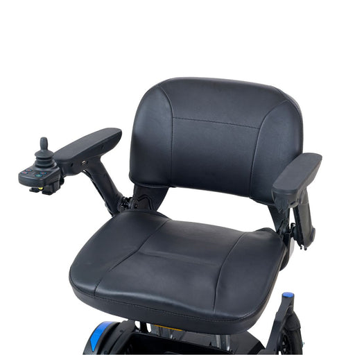 Buzzaround CarryOn Power Chair Top View - mobility equipment  for home.