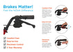 Traveler 3 Wheel Rolling Walker brakes and features online