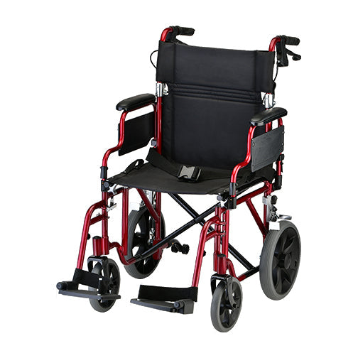 19" Transport Chair with 12″ Rear Wheels (352)