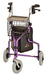 Traveler 3 Wheel Rolling Walker in purple with basket, mobility aids online