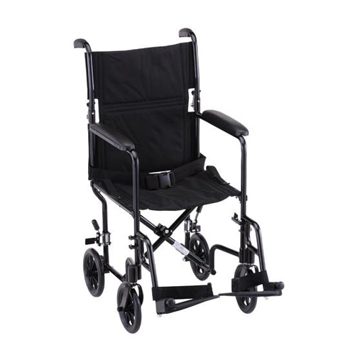 Lightweight Transport Chair 19 inch - Easy Mobility and Comfort | Nova Medical (329)