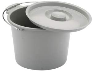 Replacement Commode Bucket With Lid for: 8800/8582/8900