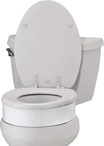 Toilet Seat Riser, Raised Toilet Seat (For Under Seat)