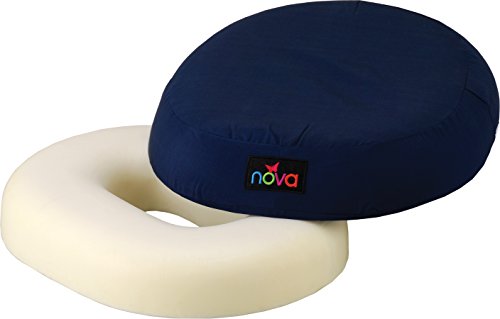 Nova Medical Donut Pillow Seat Cushion with High Density Molded Foam