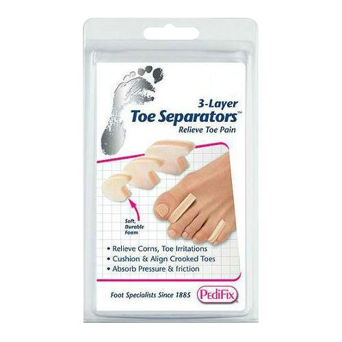 Toe Spacer Assorted Sizes Without Closure Toe