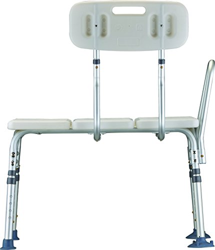 Portable Bath Transfer Bench, White