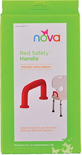 Safety Handle for Bath Bench, Red
