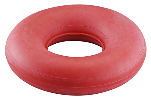 NOVA Inflatable Donut Cushion, Easy to Inflate and Deflate Seat Cushion, Durable Rubber and Easy to Clean