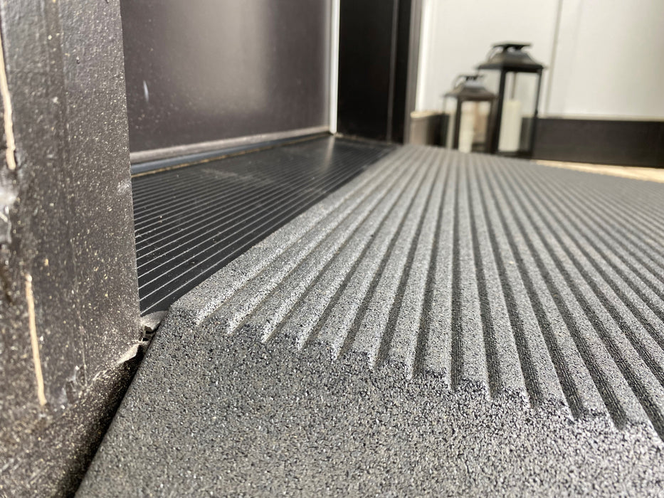 Rubber Angled Entry Threshold Mat