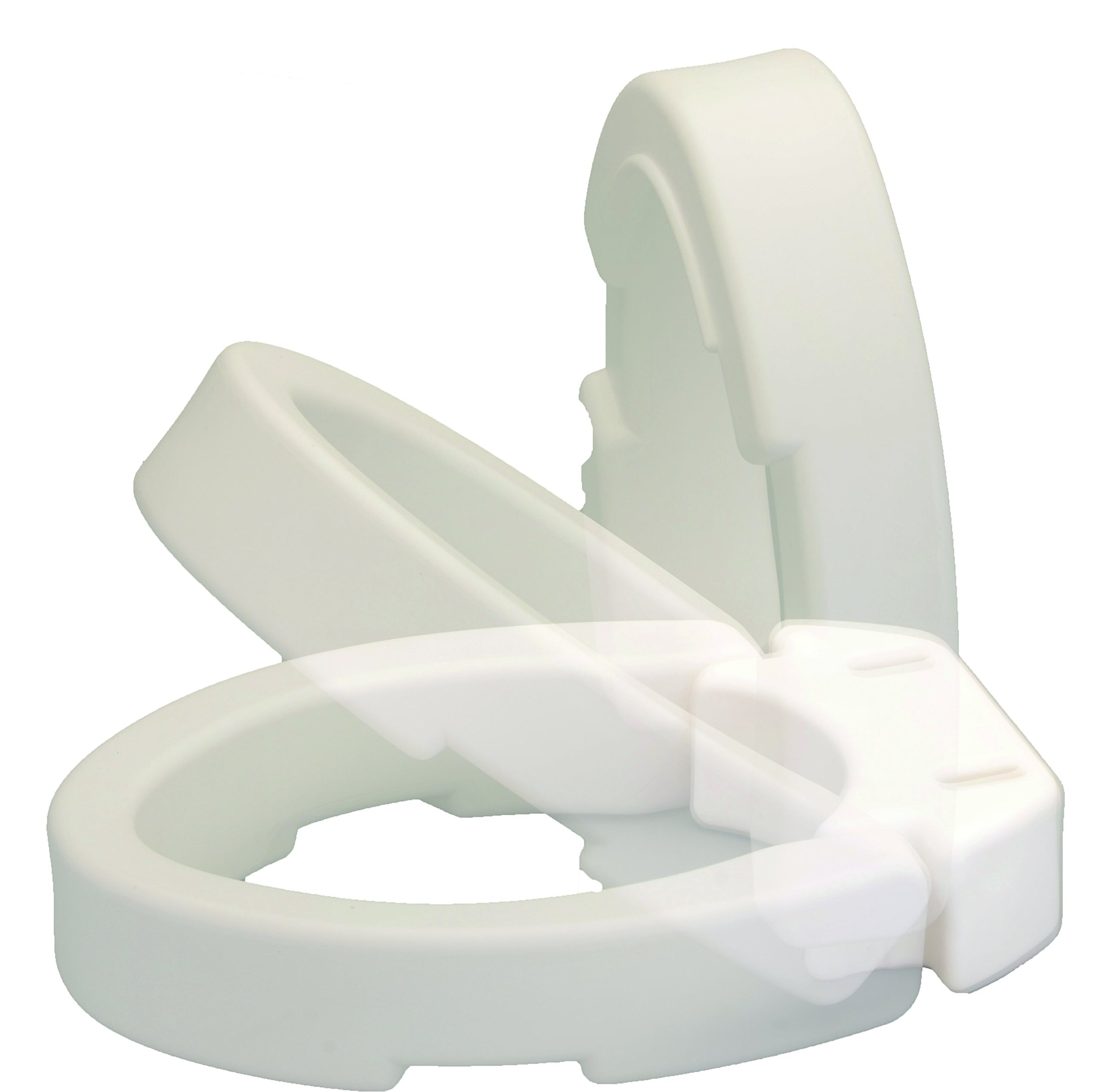 NOVA Raised Toilet Seat Riser - Adds 3.5