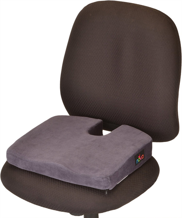 Wheelchair Memory Foam Velour Seat Cushion 2" (2/Cs) - 2655C