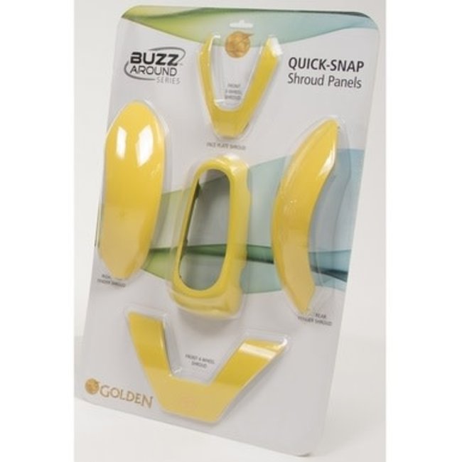 Buzz Around Series Quick-Snap Shroud Panels - Yellow - (Buzzaround EX, XL, and LT Models)